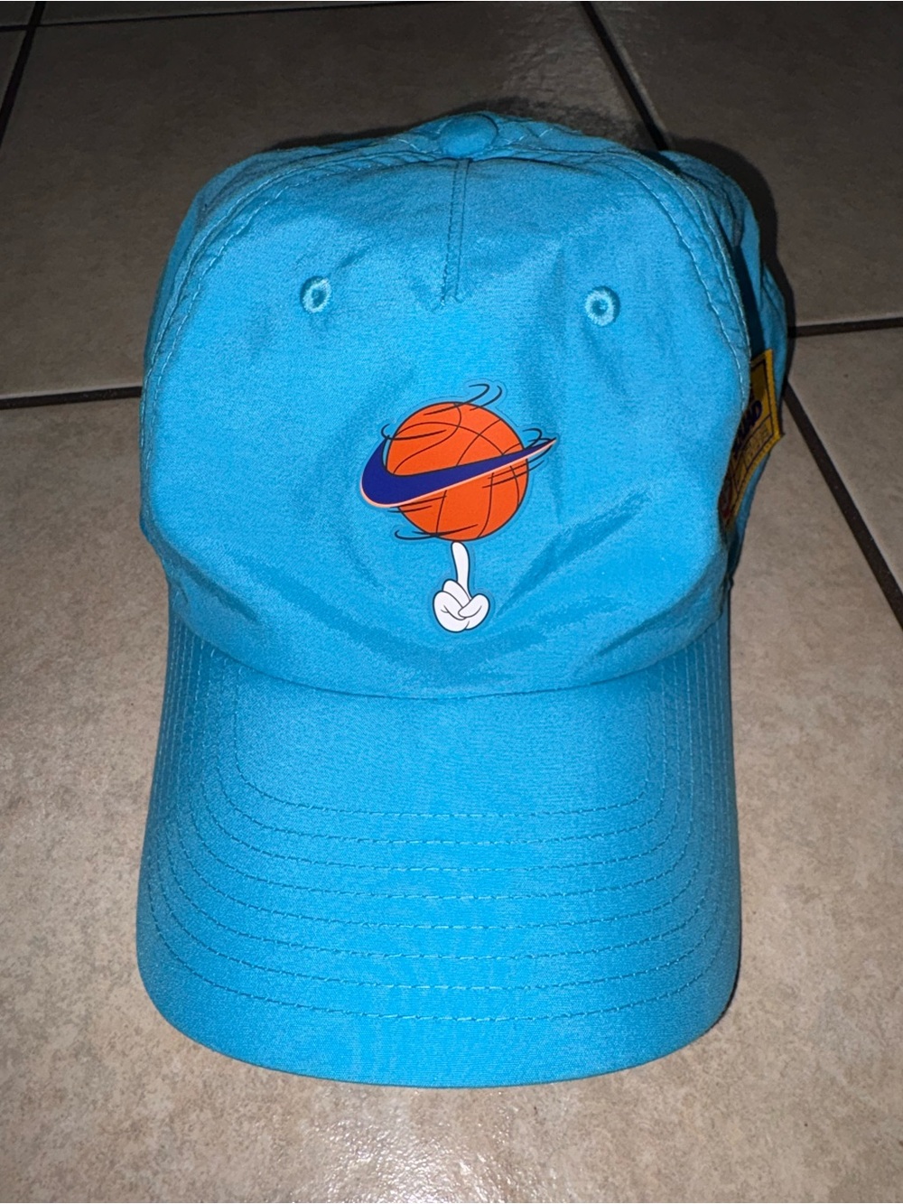 Nike Looney Tunes Tune Squad Blue Basketball Logo Cap